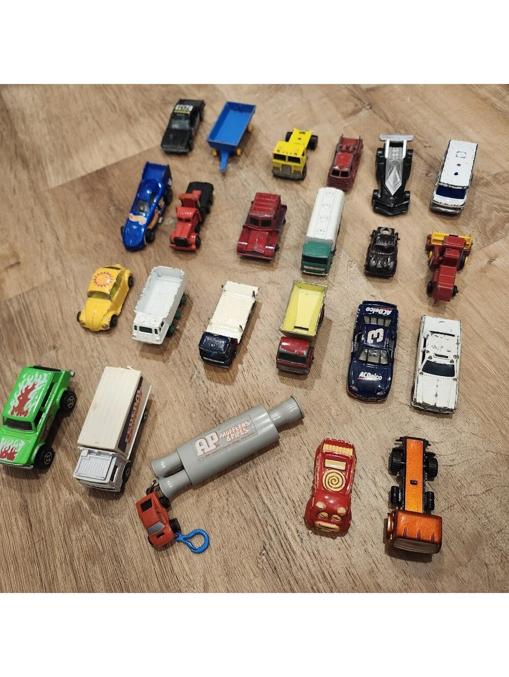 Vtg Matchbox Hot Wheels Lesney Lot Of 23 Cars Diecast 70s-90s Racecar Work Truck